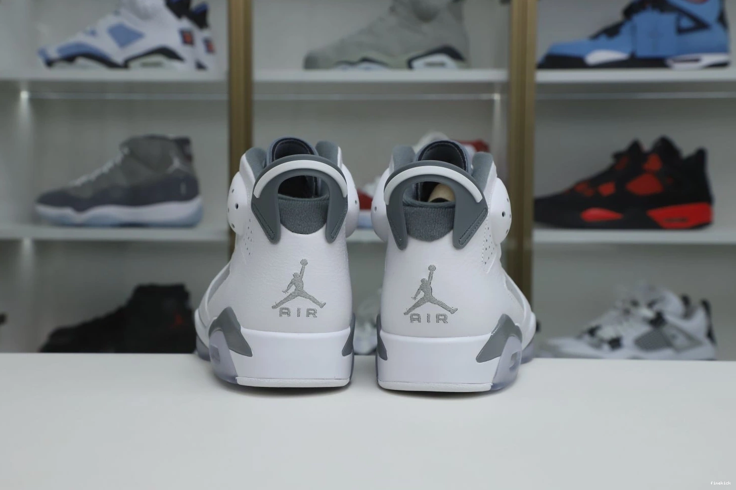 6 GREY AIR JORDAN COOL 0810